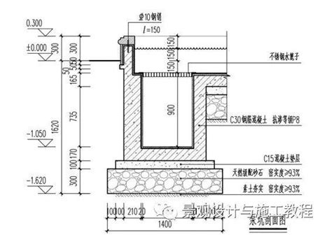 挖水池|景观施工 水池做法及流程